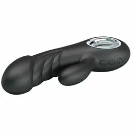 Pretty Love Ansel Crni Silikonski Vibrator 7 Režima Vibracije USB