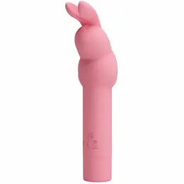 Pretty Love Gerardo Silicone Rabbit Vibrator Pink Compact Design