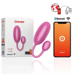 ONINDER Tokyo Roze Vibrirajuće Jaje 7.5x3.2cm Aplikacija Vodootporno