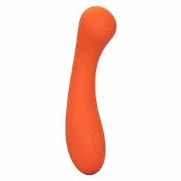 CalExotics Stella G-Wand Orange - Flexible Silicone Massager, 12 Modes
