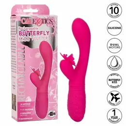CalExotics Butterfly Kiss Flutter Roze Punjivi Intimni Masažer