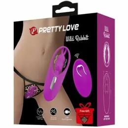 Pretty Love Wild Rabbit Intimate Panty Device with Remote, Lilac, 10.8 cm