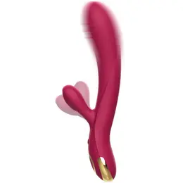Cici Beauty Premium Silicone Rabbit - Dual Motor Waterproof Vibrator 25cm