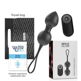 BRILLY GLAM Vibrirajući Kegel Trener sa Daljinskim, 10 Modova, USB, 9.5 cm, Roze
