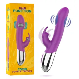 Fun Function Combi Dvostruki Tapkajući Intimni Sistem, Dvostruki Motor, Roze, 21 cm