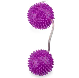 Baile Ljubičaste TPR Kuglice za Trening Karličnog Dna 3.6 cm Teksturirane
