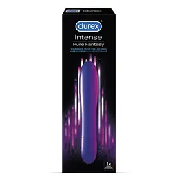 Durex Pure Fantasy Intimate Massager, Waterproof, Multi-Speed, Compact