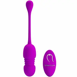 Pretty Love Callieri Wireless Vibrating Egg with 12 Modes, Purple