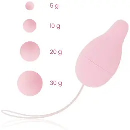 OHMAMA Pelvic Floor Trainer Kegel Sistem – Podesivi Otežani Set, Roze