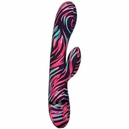 CalExotics Menage a Moi Dvostruki Wand – Vodootporni 10-Režimski USB Masažer 21cm