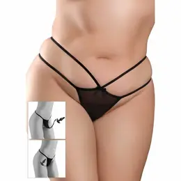 Pipedream Hook Up Panties Remote Triple Teaser Set, XL-2XL, Black