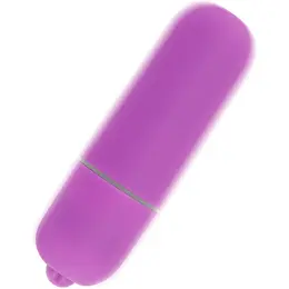 ONLINE Mini Bullet Personalni Masažer Ljubičasta 10 Režima Vodootporan 6.2cm