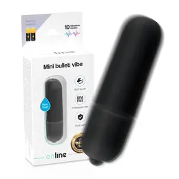 ONLINE Mini Bullet Vibe Crni – Kompaktni Vodootporni Vibracioni Uređaj
