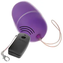 ONLINE Daljinski Upravljani Bežični Vibracioni Uređaj Ljubičasta 10 Režima ABS 6cm