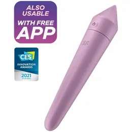 Satisfyer Ultra Power Bullet 8 Lila – Aplikacijom Kontrolisan Kompaktni Model