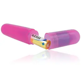 OHMAMA Basic Lila Kompaktni Vibracioni Metak 110mm – PVC, Na Baterije