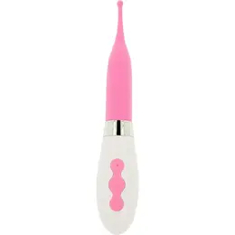 OHMAMA Intimni Pulse Uređaj Punjiv 10-Režimski Silikon 20cm Roze
