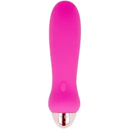 Dolce Vita Five Roze USB punjivi silikonski intimni uređaj 12.4cm, 7 režima
