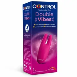 CONTROL Double Vibes Intimni stimulator sa dve glave, 5 režima, vodootporan