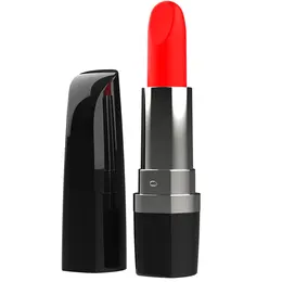 INTENSE Lippsy Kompaktni vibrirajući mini masažer u obliku ruža, crni, 10 režima