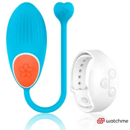 Wearwatch Plavi intimni jajasti uređaj sa WATCHME daljinskom kontrolnom tehnologijom