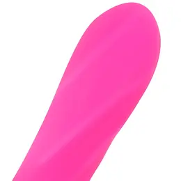 OHMAMA Silikonski vibrirajući metak 12cm, fleksibilni vrh, ljubičasti
