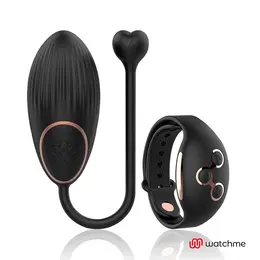 ANNE'S DESIRE AD Egg Intimni uređaj sa WATCHME daljinskim upravljanjem Crna/Zlatna 7.5cm
