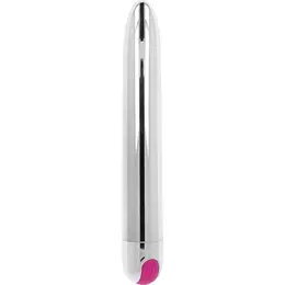 OHMAMA Rechargeable Intimate Silver Device 18.5cm 10 Modes PVC