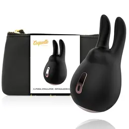 Coquette Chic Desire Model Crna/Zlatna - USB punjiv klitoralni stimulator