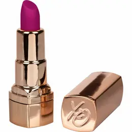 CalExotics Hide & Play Rechargeable Lipstick Massager Purple 7.5cm