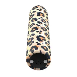 Custom Bullets Leopard Magnetni mini masažer 10 režima, USB punjiv