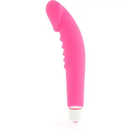Dolce Vita Roze Silikonski intimni uređaj 7 režima Vodootporan 158mm