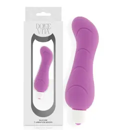 Dolce Vita G-Spot Intimna mašina Silikon Ljubičasta 7 režima 122x40mm
