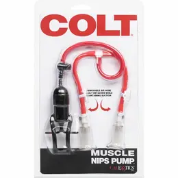 CalExotics COLT Muscle Nipple Silicone Suction Device 4 cm Black