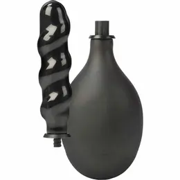 CalExotics COLT Anal Douche Black - Dual Nozzle Hygiene System