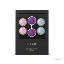 LELO LUNA Beads Plus Advanced Pelvic Floor Exercise Set, 6 Weighted Spheres