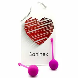Saninex Clever Lilac Ball - Medical Silicone Pelvic Floor Trainer 120mm