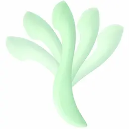 MIA Devon Vibrator Green - Flexible Silicone, 10 Modes, Waterproof