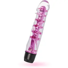 Glossy Lenny Roze - TPE Vodootporni Intimni Uređaj, 14 cm