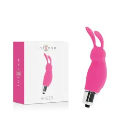 Intense Roger Rabbit Rosa Kompaktni Silikonski Stimulator 9cm Roze