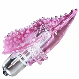 Baile Finger Vibracioni Masažer 10 Režima TPR Kompaktni Dizajn Roze