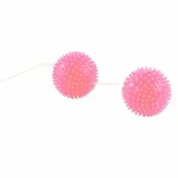 Baile Roze Teksturirane Lopte za Vežbanje Zdeličnog Dna 3.6 cm TPR