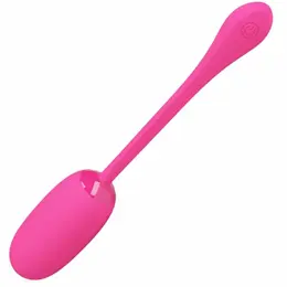 Pretty Love Smart Julius Wireless Vibrating Egg, 12 Modes, USB, Pink