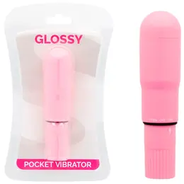 Glossy Pocket Vibrator Ružičasti - Kompaktni Vodootporni ABS Model 107mm
