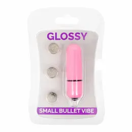 Glossy Small Bullet Vibe Duboko Ružičasti ABS Kompaktni Vodootporni 58mm