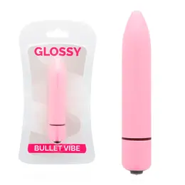 GLOSSY Thin Vibe Duboko Ružičasti ABS Vodootporni Model 87x18mm