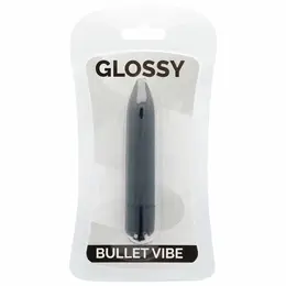 Glossy Brilliant Thin Vibe Crni 87mm - Diskretni Vodootporni Model