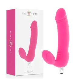 Intense Sugar Silicone Intimate Massager 7 Modes Fuchsia 17.5cm