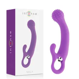 Intense Naila Vibrirajući Silikonski Uređaj Ljubičasti 17.5cm Vodootporan