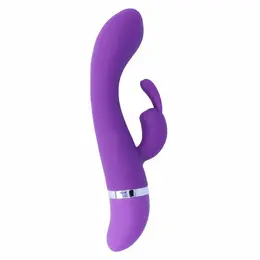 INTENSE Hilari Ljubičasti Silikonski Luxe Dvomotorni Fleksibilni Vibrator 18.9cm